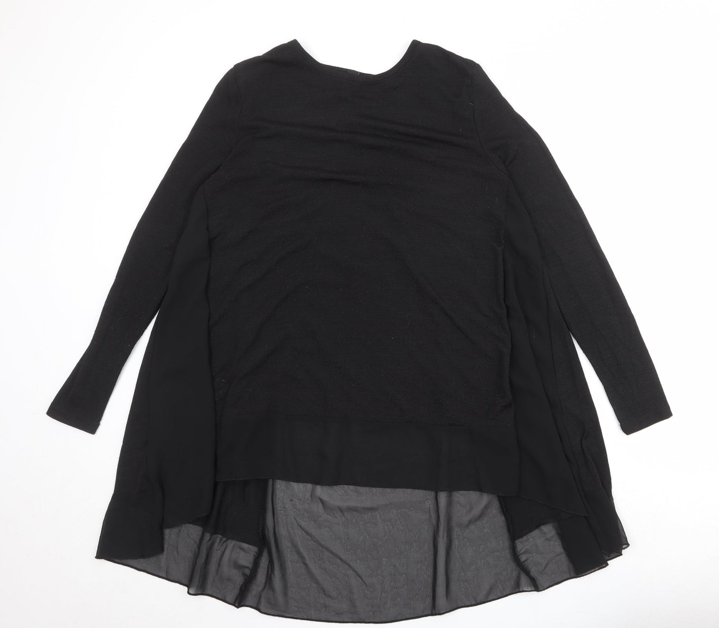 Womens UK Size S New Look Black Pullover Jumper