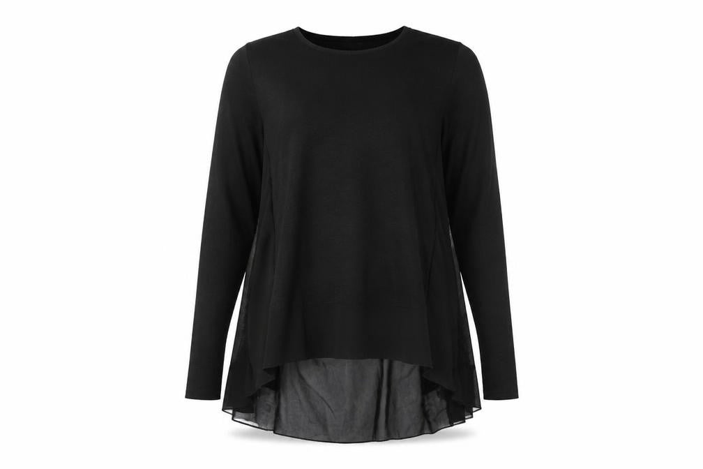 Womens UK Size S New Look Black Pullover Jumper