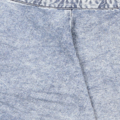 Womens UK Size 28 in Topshop Skater Denim Skirt