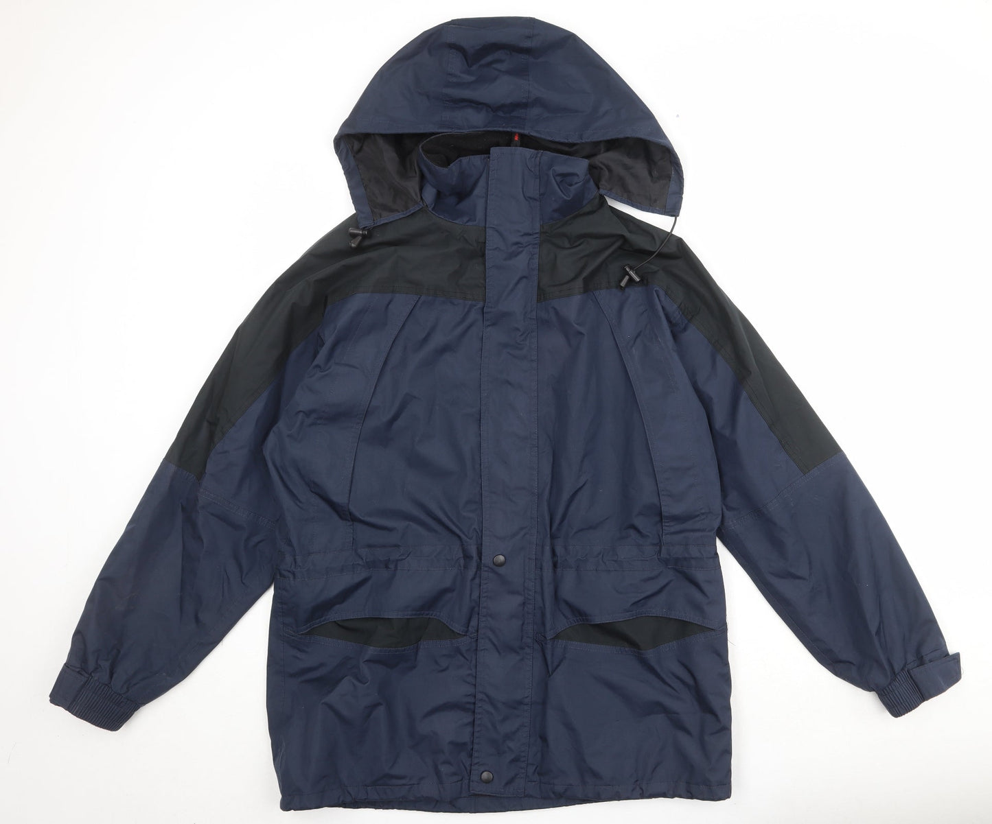 Mens UK Size M Result Blue Windbreaker Coat