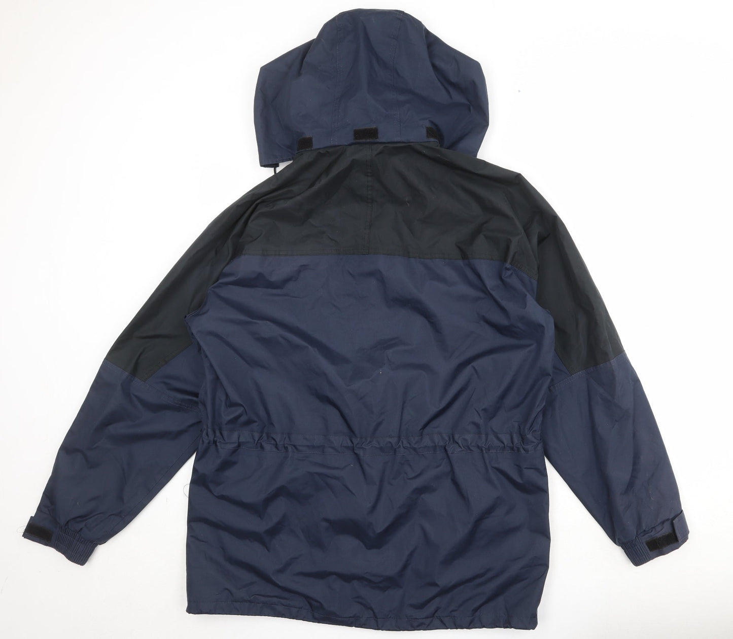 Mens UK Size M Result Blue Windbreaker Coat