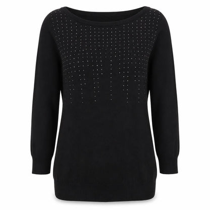 Womens UK Size 8 NEXT Black Pullover Jumper