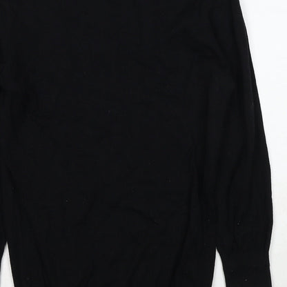 Womens UK Size 8 NEXT Black Pullover Jumper