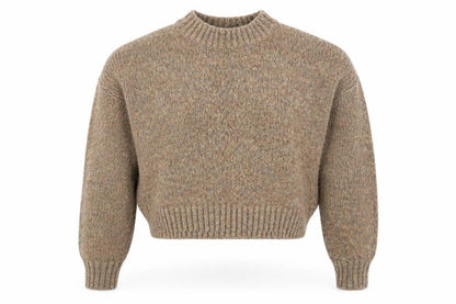 Womens UK Size XS Motel Brown Pullover Jumper
