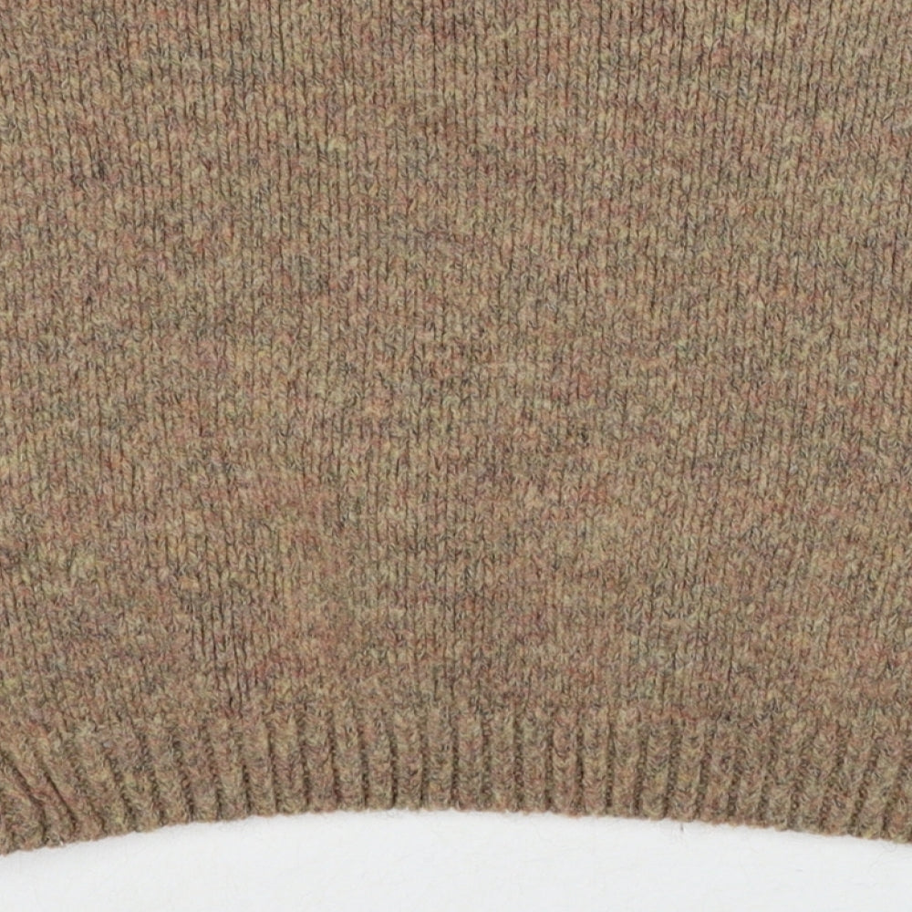 Womens UK Size XS Motel Brown Pullover Jumper