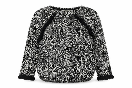 Womens UK Size 12 Indigo Black Pullover Jumper