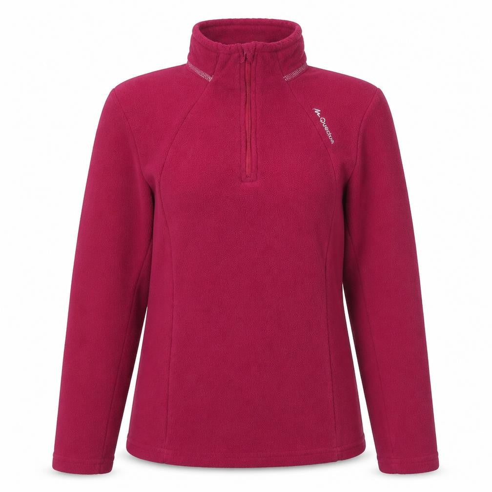 Decathlon Womens Pink Polyester Pullover Sweatshirt Size S Pullover
