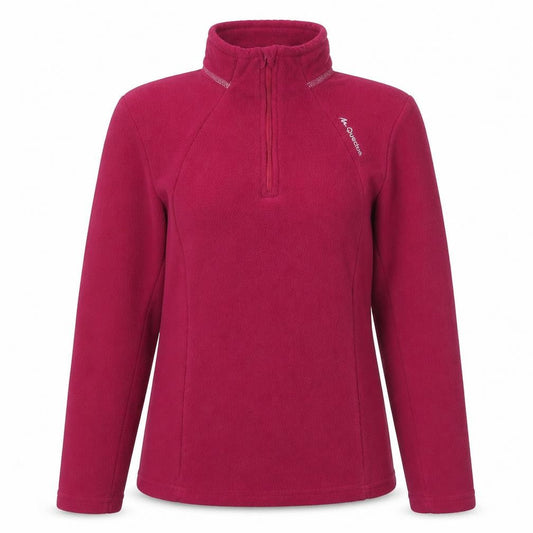 Decathlon Womens Pink Polyester Pullover Sweatshirt Size S Pullover
