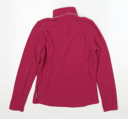 DECATHLON Womens Pink Polyester Pullover Sweatshirt Size S Pullover