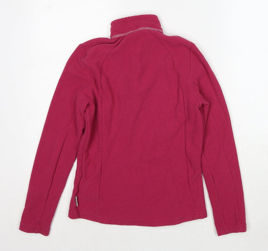 DECATHLON Womens Pink Polyester Pullover Sweatshirt Size S Pullover