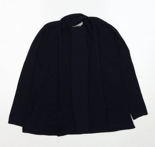Womens UK Size S Zara Blue Cardigan Jumper