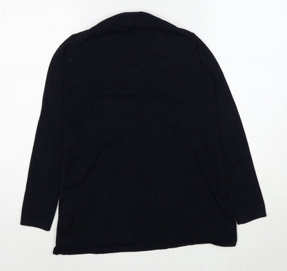 Womens UK Size S Zara Blue Cardigan Jumper