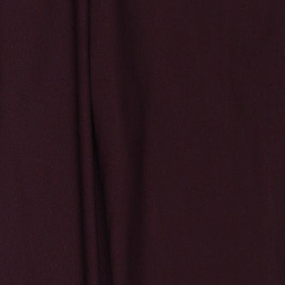 Womens UK Size 8 Wallis Regular Fit  Purple Trousers