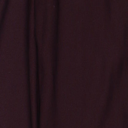Womens UK Size 8 Wallis Regular Fit  Purple Trousers