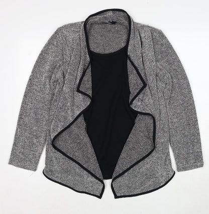 Womens UK Size 14 Bonmarché Grey Cardigan Jumper