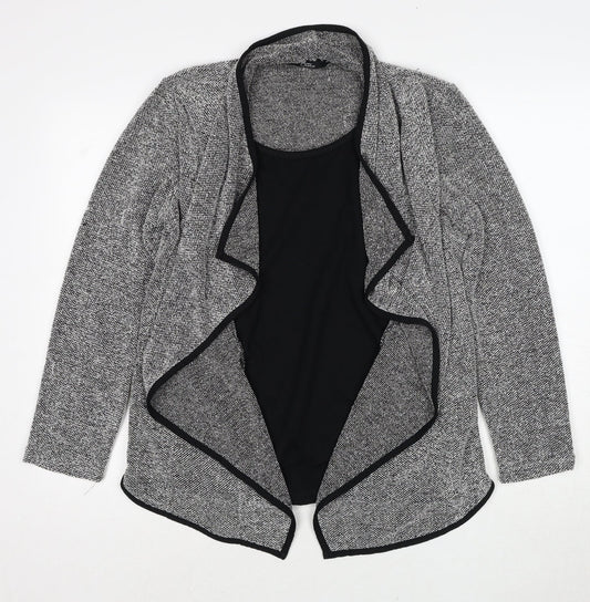 Womens UK Size 14 Bonmarché Grey Cardigan Jumper