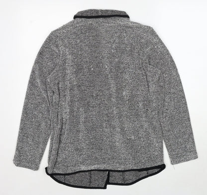 Womens UK Size 14 Bonmarché Grey Cardigan Jumper