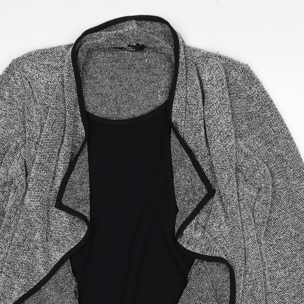 Womens UK Size 14 Bonmarché Grey Cardigan Jumper