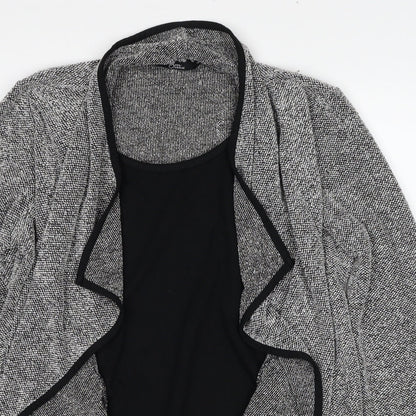 Womens UK Size 14 Bonmarché Grey Cardigan Jumper