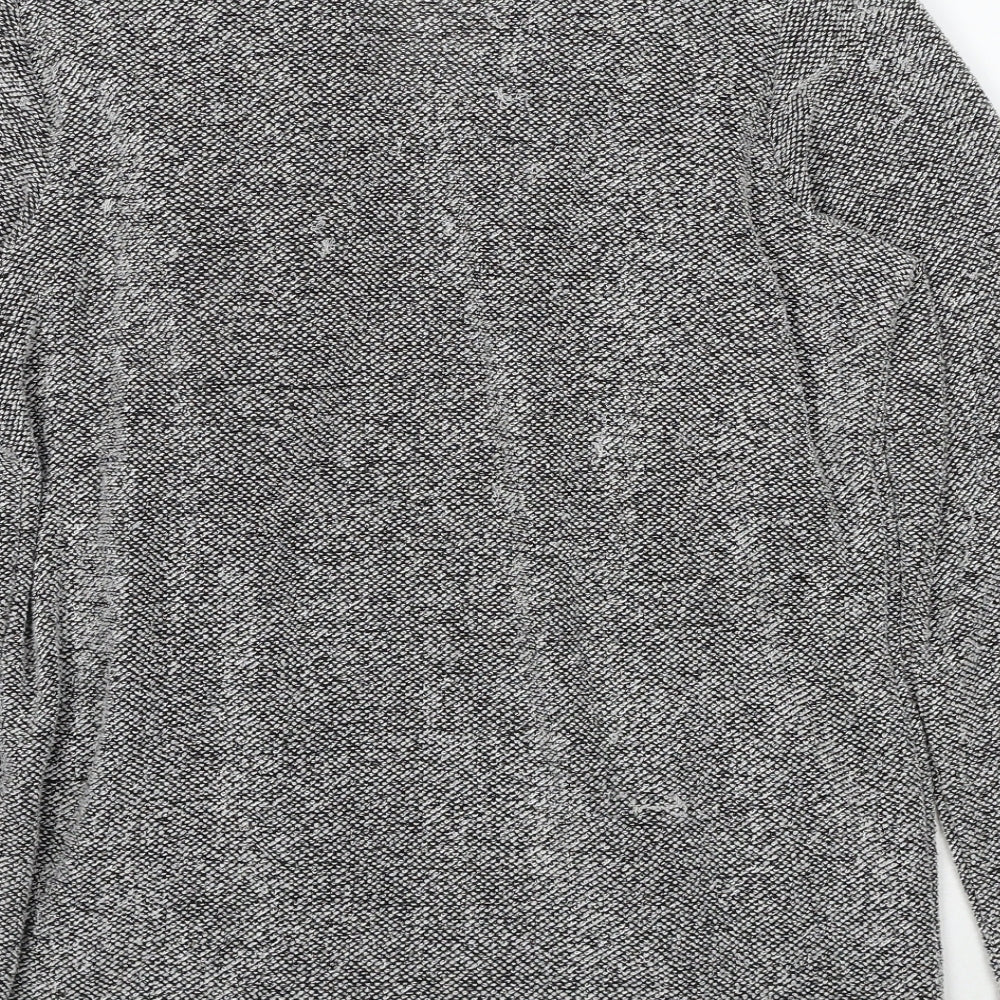 Womens UK Size 14 Bonmarché Grey Cardigan Jumper