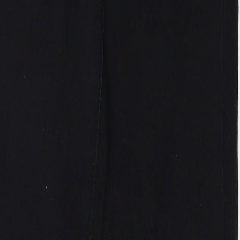 Goralli Womens Black Cotton Skinny Jeans Size 8 Regular Zip
