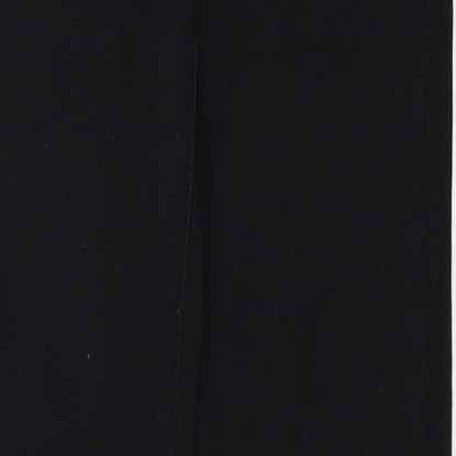 Goralli Womens Black Cotton Skinny Jeans Size 8 Regular Zip