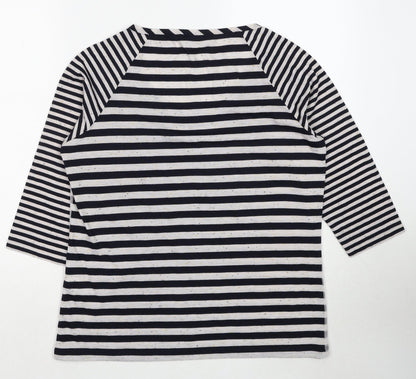 Womens UK Size 16 Per Una Multicoloured Basic Blouse