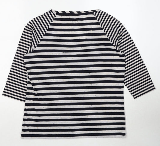 Womens UK Size 16 Per Una Multicoloured Basic Blouse