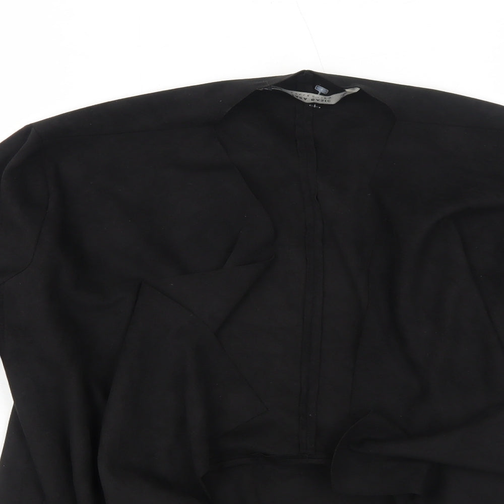 Womens UK Size M Zara Black Jacket