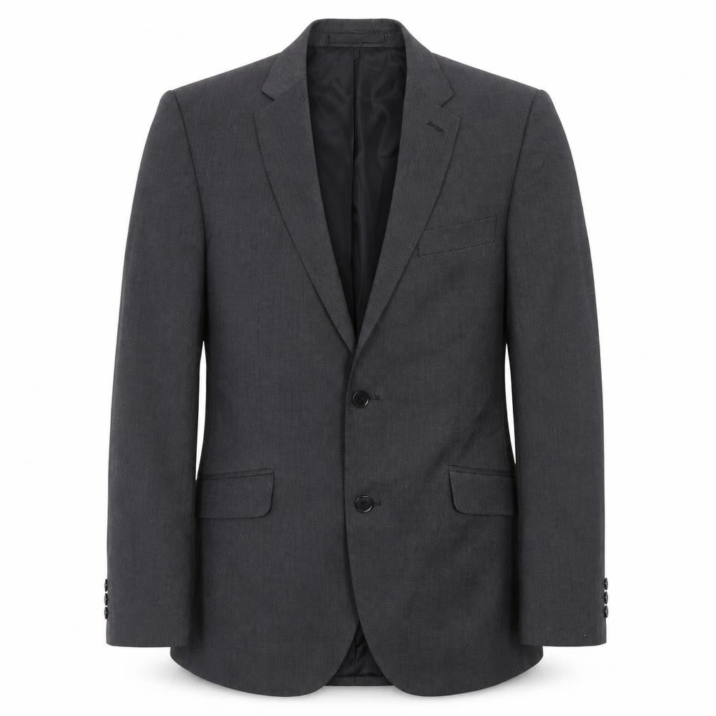 Mens UK Size 38 Burton Regular Grey Suit Jacket