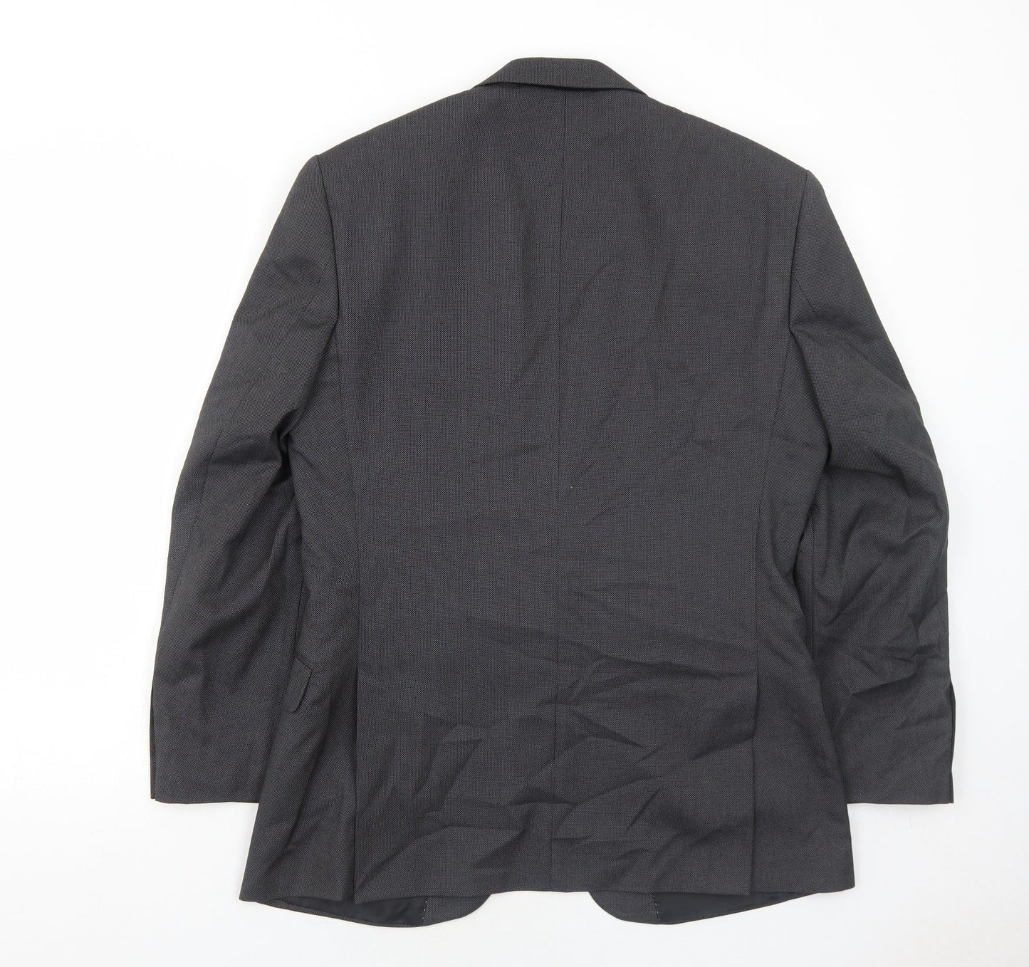 Mens UK Size 38 Burton Regular Grey Suit Jacket