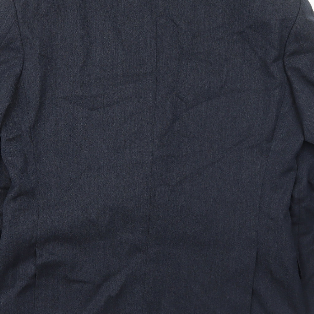 Mens UK Size 38 Marks and Spencer Regular Blue Suit Jacket