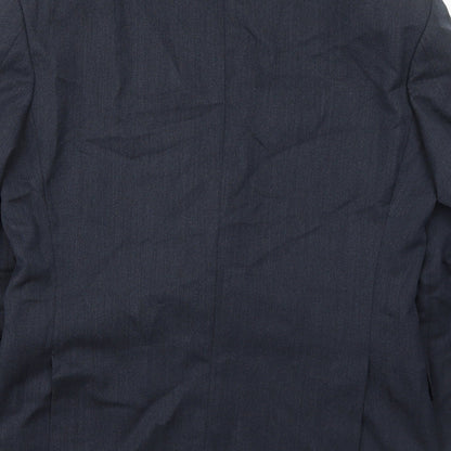 Mens UK Size 38 Marks and Spencer Regular Blue Suit Jacket