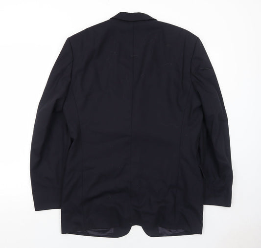 Mens UK Size 42 Odermark Regular Blue Suit Jacket