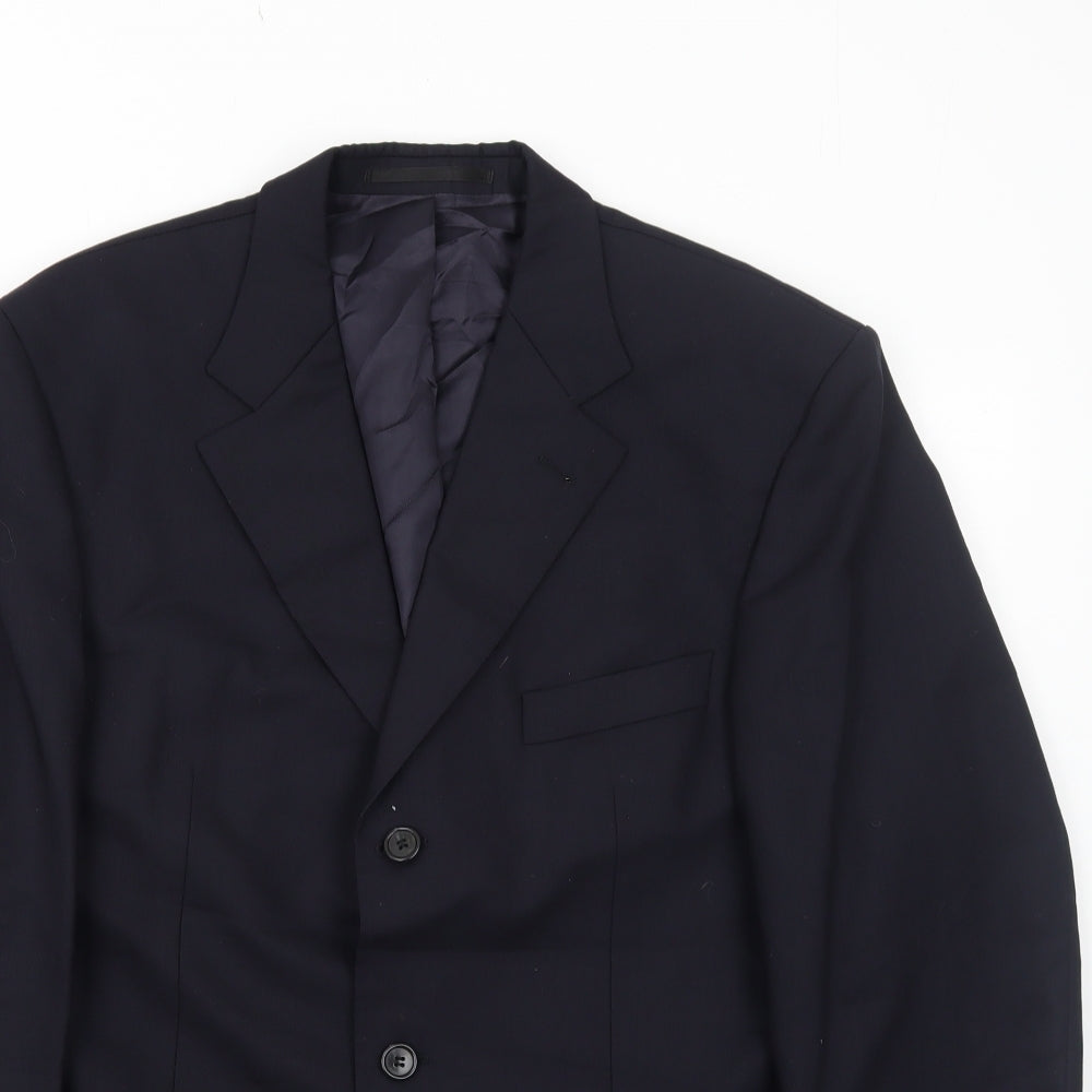 Mens UK Size 42 Odermark Regular Blue Suit Jacket