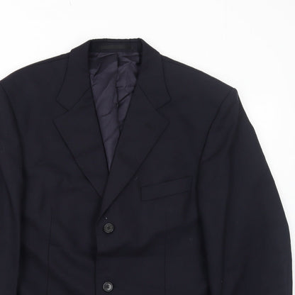 Mens UK Size 42 Odermark Regular Blue Suit Jacket