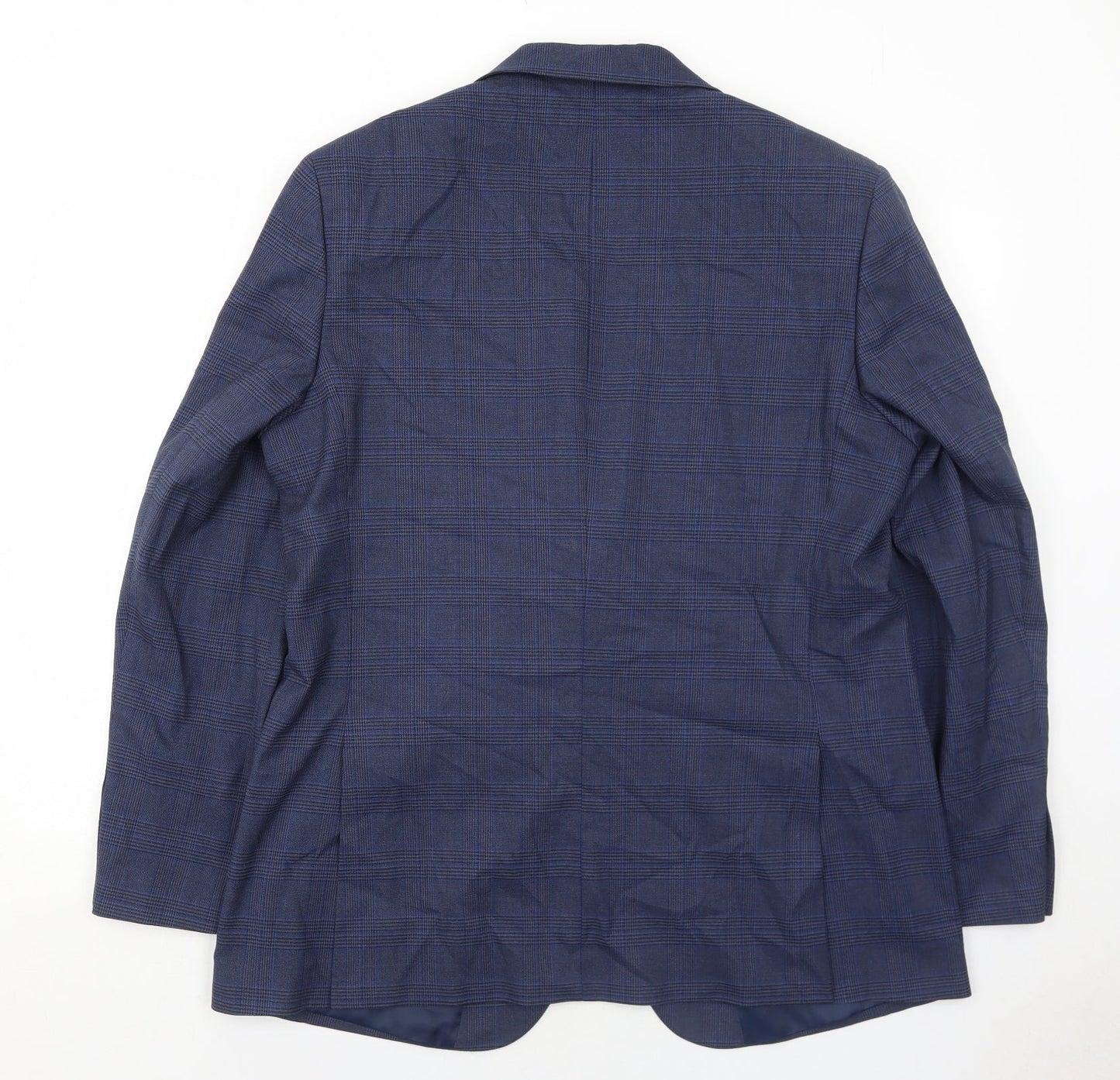 Mens UK Size 44 Marks and Spencer Regular Blue Suit Jacket