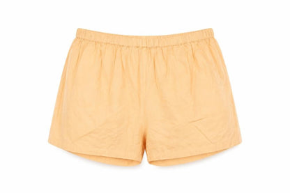 COLLUSION Womens Orange 100% Cotton Basic Shorts Size 6 Regular