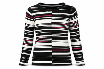 Womens UK Size 12 M&Co Black Pullover Jumper