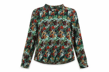 Womens UK Size XS Zara Multicoloured Basic Blouse