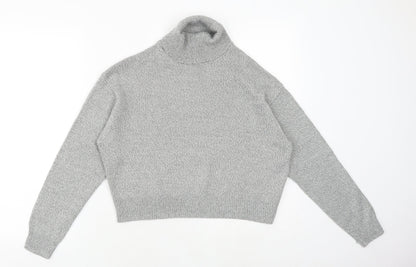 Womens UK Size XS H&M Grey Pullover Jumper