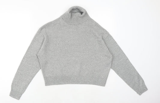 Womens UK Size XS H&M Grey Pullover Jumper