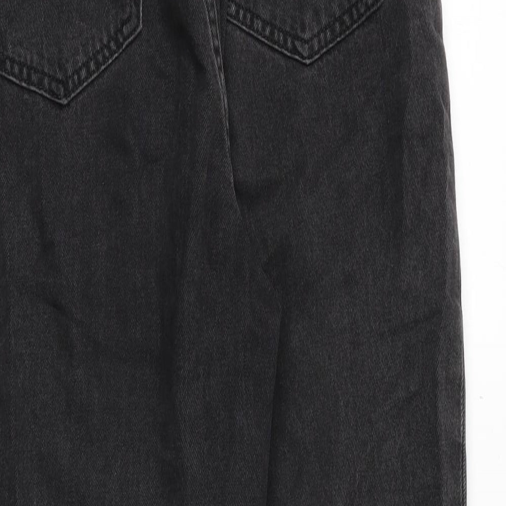 Womens UK Size 6 H&M Regular Fit Tapered Grey Jeans