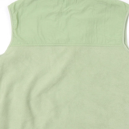 Bonmarché Womens Green Gilet Jacket Size M Zip