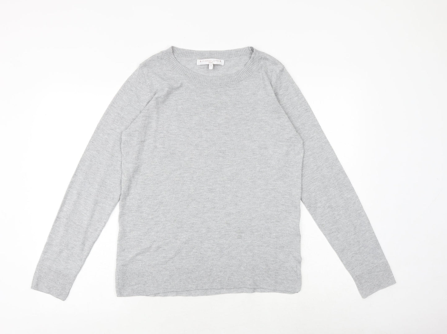 Womens UK Size 10 NEXT Grey Pullover Jumper
