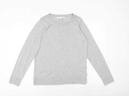 Womens UK Size 10 NEXT Grey Pullover Jumper