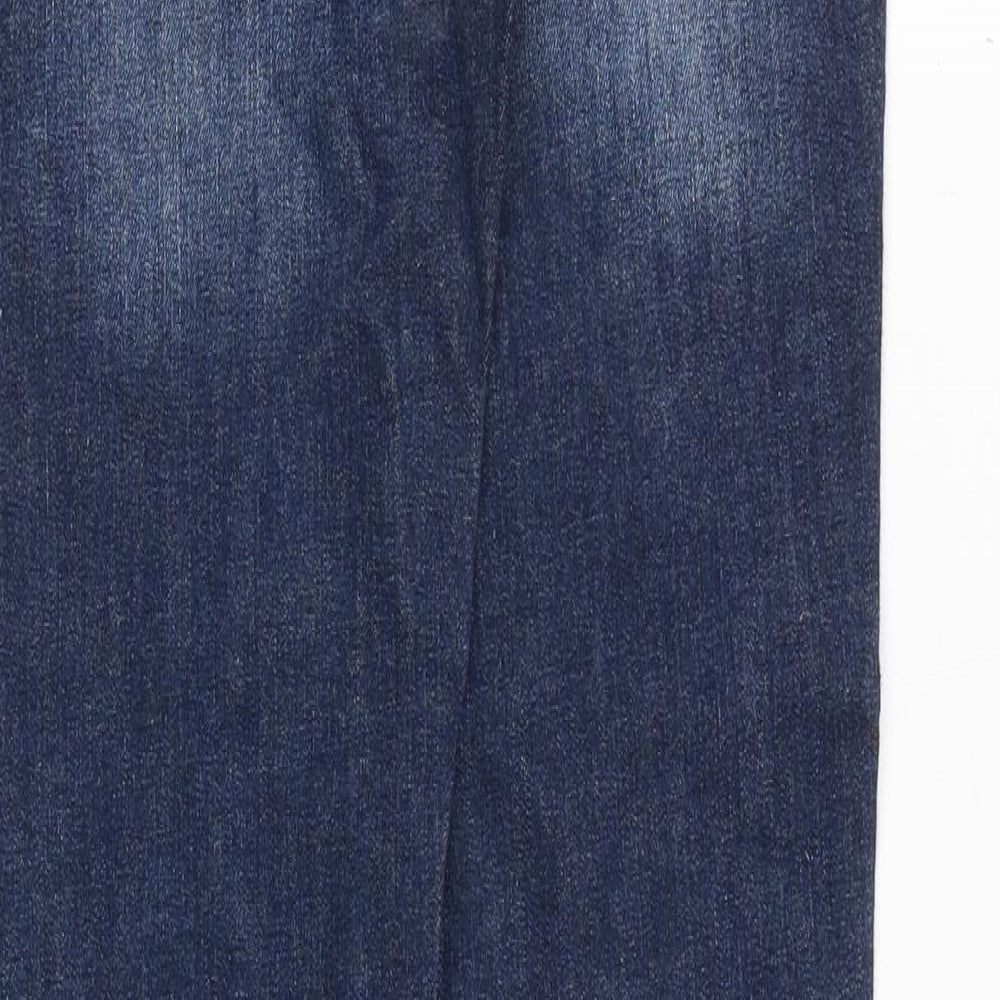 Womens UK Size XS Terranova Regular Fit Skinny Blue Jeans