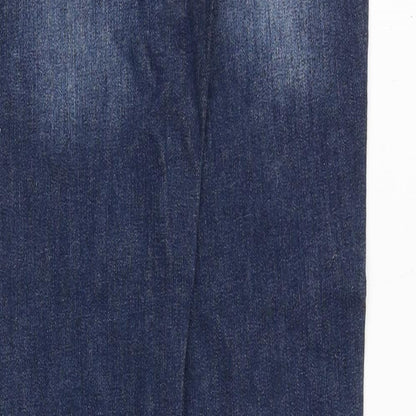 Womens UK Size XS Terranova Regular Fit Skinny Blue Jeans