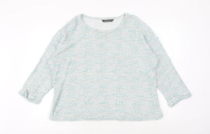 Womens UK Size 20 Bonmarché Blue Pullover Jumper
