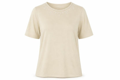 Womens UK Size 18 BHS Beige Pullover Jumper